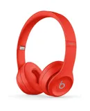 Beats Solo3 Wireless On-Ear Headphones - Apple W1 Headphone Chip, Class 1 Bluetooth, 40 Hours of Listening Time -  RED (Previous Model)