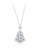 Christmas Tree Drop Necklace