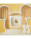 Disney co-branded cute anime Q8 earrings model wireless sports bluetooth headphones high sound quality and high color value-silver