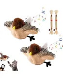 Cheese Interactive, Electronic Cat Toy Peek-A-Boo Mouse Hunt Game Hide and Seek for Bored and Anxious Cats Kitten Teaser Toy Automated Cat Toy for Cat Enrichment and Exercise