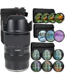Tamron 28-75mm f/2.8 Di III VXD G2 Lens (Nikon Z) + 67MM +1 +2 +4 +10 Close Up Macro Diopter Filter Set for 67mm Thread Lenses + 67mm 3pc Filter Kit + ROTATING GRADUATE 6PC. CLR. FILTER 67MM + 67mm Tulip Lens Hood + Premium Lens Case 6