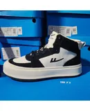 huili women's fashionable lace-up comfortable casual tennis sneakers