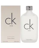 CK One by Calvin Klein for Unisex - 3.3 oz Eau de Toilette Perfume