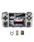 RG35XX H, Anbernic Retro Handheld Gaming Console with 64GTF Card, Dual Joystick Design 3.5-inch HD Screen Lasts up to 8 Hours High-Capacity Battery for Better Experience (64G White)