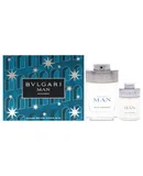 Bvlgari Man Rain Essence by Bvlgari for Men - 2 Pc Gift Set 3.3oz EDP Spray, 0.5oz EDP Spray