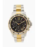 Reloj Michael Kors Mujer | Coleccion Everest | Modelo MK7209 | Caja Redonda | Ø 42mm Acero inoxidable | Cierre Desplegable | Movimiento Cuarzo | Dial Negro | Cristal Mineral | Correa Acero inoxidable Multicolor | 100m / 10 ATM | Línea Elegante