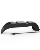 PS5 Rainbow Bridge Dual Docking Charger, PS5 Wireless Controller Docking Charger PS5 Gamepad Docking Charger with LED Lights