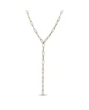 Elongated Link Lariat by eklexic
