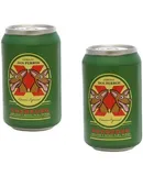 \u2013Beer Can Dog Toy 100% Vinyl. Made Durable & Strong. Novelty Play Toy &Floats (Dos Perros 2 Pack)