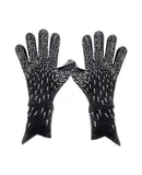 Guaber，Soccer Goalkeeper Gloves-Grey，Size 8#