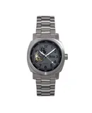 Reign Impaler Semi-Skeleton Bracelet Watch - Red/Silver