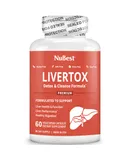 LiverTox, Advanced Formula for Liver Detox, Cleanse & Digestion, 60 Vegan Capsules