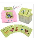 Children's enlightenment early education intelligent card learning machine puzzle English card machine baby card 224WordsinTotal(12 different kinds of card)
