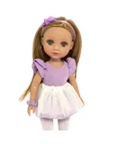 Evia®: Petite Elegance in a 14-Inch Fashion Girl Doll