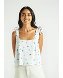 Tie up crop top