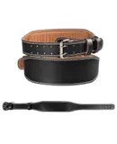 Belt protection fitness men's and women's squat hard pull lifting belt PU leather weight lifting hard pull fitness belt protection equipment L-115CM