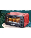 Electric oven household 12L multifunctional mini bread oven household appliances small oven kitchen small appliances-red