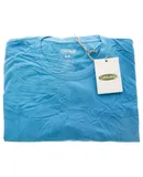 Bamboo Crew Tee - Caribbean Blue by Cariloha for Men - 1 Pc T-Shirt (M)