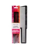 Flat Top Clipper Carbon Comb High Heat Resistant 8 by SalonChic for Unisex - 1 Pc Comb