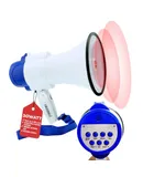 5Core Megaphone Bullhorn Speaker 30W Mini Bull Horn Battery Power Megafono 800 Yard