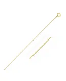 10k Yellow Gold Classic Box Chain 0.45mm