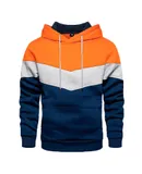 Hoodie Jacket Men's Black Loose Sweat Jacket Autumn Winter Basics Sports Hoody