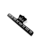 5Core Music Sheet Page Holder Clip Black Durable Plastic Music Score Fixed Clips