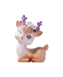 For Creative Resin Cartoon Deer Figurine Resin Reindeer Statue Home Decor Miniature Animal Cake Desktop Decorative Ornament Multicolored