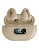 YYK-Q80 Wireless Earbuds Headphones with Earhooks Built-in 350mAh Battery Clip-on Earphone BT5.3 Headset with HiFi Stereo