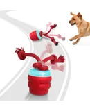 Interactive Dog Toys with Motion Activated, Squeaky Dog Toy Active Rolling Ball Wicked Ball for Daily Training
