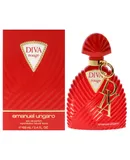 Diva Rouge by Emanuel Ungaro for Women - 3.4 oz Eau de Parfum