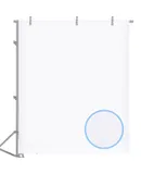 Neewer 20x5 feet/6x1.5 meters Nylon Silk White Seamless Diffusion Fabric for Photography Softbox, Light Tent and DIY Lighting Modifier