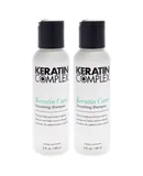 Keratin Complex Color Care Shampoo by Keratin Complex for Unisex - 3 oz Shampoo - Pack of 2