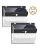 Lumina 206 LED Cluster Lights With Solar Power And Motion Sensor