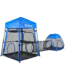CatFurnitureTentforIndoorandOutdoorPlaypenPortableCatTunnels,OutdoorKennel(2Tunnels)