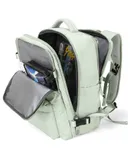 Durable Travel Backpack, Carry On Backpack for Men Women Airline Approved, Large Waterproof College Business Work Hiking Casual Daypack Bag, Fits 16