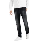 Mac Arne Left Hand Jeans In Black Black