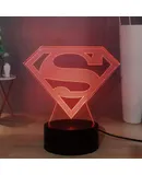 3D Light - DC - Superman Logo