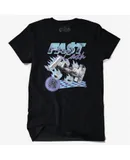 Rich & Rugged Apparel Men's Fast Cash T Shirt In Black/blue/purple
