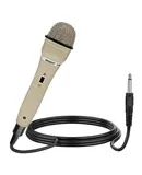 Microphone XLR Dynamic Mic Karaoke Singing Handheld Microfono Wired Professional Unidirectional 1/4 Plug In Cord Connection for Vocal DJ Music
