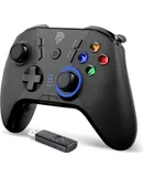 EasySMX Wireless Gaming Controller for Windows PC/Steam Deck/PS3/Android TV BOX, Dual Vibrate Plug and Play Gamepad Joystick ， Work for Nintendo Switch，black