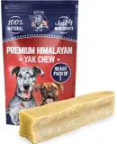 Devil Dog Pet Co. Himalayan Yak Cheese Dog Chews, Beast 1 Pack, 100% Natural & Healthy, Lactose-Free, Long-Lasting Dog Treats, Premium Yak Milk Chew Bones for Dogs