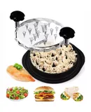 Pro Chicken Shredder 10.8 inch, Large Chicken Breast Shredder Tool Twist, Meat Shredder Machine with Widened Anti Slip Mat Fix, , Suitable for Pork, Beef, Dishwasher (Translucent Black)