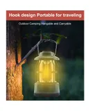 Camping Lantern  LED Camping Light Dimmable Water-Resistant Lantern, COB  Retro Tent Light  with Handle for Survival Hiking Fishing  Snow Emergency Lighting