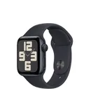 Apple Watch SE 2nd Generation (GPS) 40mm Midnight Aluminum Case with Midnight Sport Band - S/M - Midnight-MR9X3LL/A