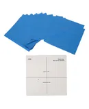 36 Sheet Dental Rubber Dam Powder Free Unscented Hygienic Isolation Barrier Smart Dam Blue