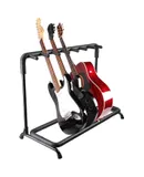 Guitar Rack 7 Slot Multi Guitars Stands Floor Safe Storage for Electric Acoustic Flying V Guitars