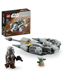 LEGO Star Wars The Mandalorian’s N-1 Starfighter Microfighter, Building Toy Set for Kids Ages 6 and Up with Mando and Grogu 'Baby Yoda' Minifigures, Fun Gift Idea for Action Play, 75363