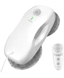 Tosima W2 Window Cleaner Robot, Automatic Cleaning with Intelligent Path Planning, 3800Pa Suction Power, Edge Detection Technology, Remote Controlwhite