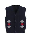 Gioberti Boy's Diamond Knitted Vest